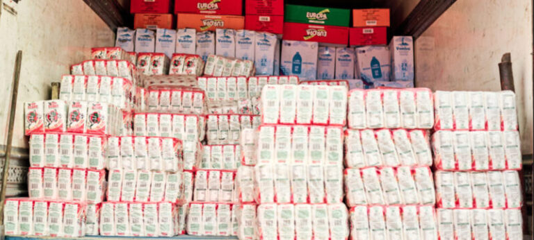 Gaza recebe cerca de 20 toneladas de produtos alimentares